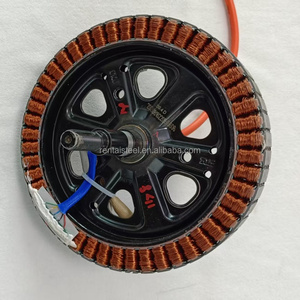 전기 자전거 부품 허브 모터 전기 스테이터 로터 48V 60V 350W 400W DC 모터 전기 자전거용 - Product Image 1