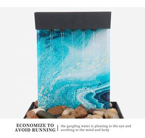 Air Mancur Mini Dekorasi Aliran Air untuk Relaksasi di Kantor, Harga Kompetitif, Air Mancur Meja Kecil untuk Dekorasi Desktop - Product Image 6