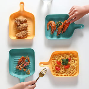 จานผลไม้พลาสติกแบบแขวนได้ ใช้แล้วทิ้ง สำหรับออฟฟิศ ร้านขนม ทนทานต่อการตกหล่น พร้อมเมล็ดแตงโมอบแห้งสำหรับใช้ในบ้าน - Product Image 2