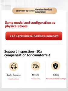 Divano Brudi Cloud a un Posto in Vera Pelle, Stile Retrò Antico Italiano, Lusso Moderno Semplice, Linea Dritta per Soggiorno, Marrone - Product Image 5