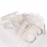 Activateur orthodontique dentaire, appareil fonctionnel amovible pour la répositionnement de la mâchoire chez l'enfant, dispositif médical en PMMA pour malocclusion
