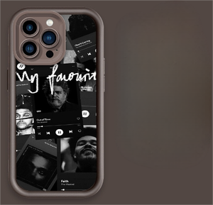 Funda para Teléfono con Diseño de Disco de Vinilo, para iPhone 16 15 Pro Max 14 13 12 11 XS XR, Color Caramelo, Esmerilada, Antigolpes - Product Image 6