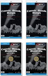 Sacs de bande dessinée transparents et respectueux de l'environnement, argent refermable/sacs de bande dessinée ordinaires - Product Image 2