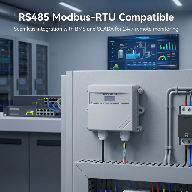 Water Leak Locating Transmitter High Precision Positioning <0.5S Response RS485/Modbus-RTU Protocol 2-Year Warranty for Safety