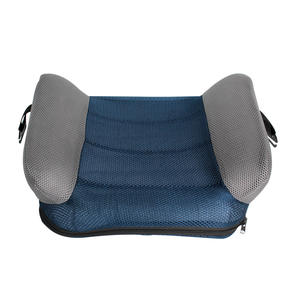 Coussin rehausseur de siège auto en nylon bleu-gris, grand carré, pièce unique, multifonctionnel, pour enfants de plus de 4 ans - Product Image 1