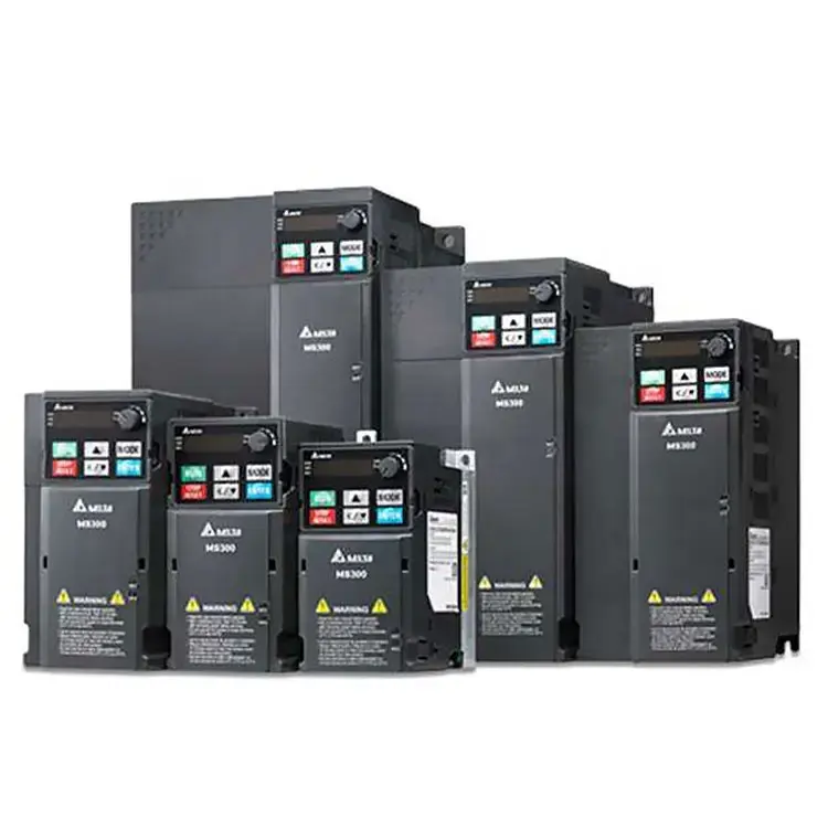 100% MARCA Delta Vfd 3 Fase MS300 2.2kw 3Hp Monofásico 230V IP66 0 ~ 599 Hz VFD11AMS21MNSAA VFD11AMS21MFSAA