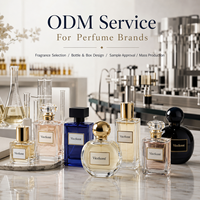 Parfum Personnalisé 100ml pour Femme, Mini Parfum de Voyage, Marque Privée, Emballage Personnalisé avec Logo pour Importateurs de Cosmétiques