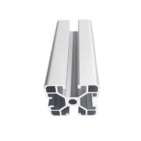 Profilé d'extrusion en aluminium noir et argent Hante 4040, cadre industriel en aluminium 40x40 pour établi et ligne d'assemblage, certifié CE