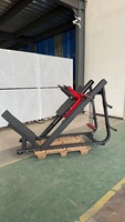 Équipement de fitness commercial Gym Utiliser Plaque professionnelle Chargée Machine d'entraînement lourde Hack Slide