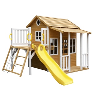 مسرح خشبي للأطفال من الشركة المصنعة للمسرح مزود بشريحة - Product Image 1