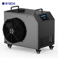 Syochi 2HP Refroidisseur de bain de glace portable avec filtre à pompe et Wifi 220V Thérapie par le froid Télécommandé