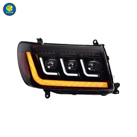 YU GUANG pour Toyota Land Cruiser 100 LC100 1998-2007 Phares Avant Améliorés avec Système d'Éclairage Projecteur Automobile
