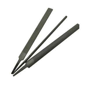 Houtrasp-vijlen met grove tanden, voor houtbewerking, rond, plat, halfrond. - Product Image 1