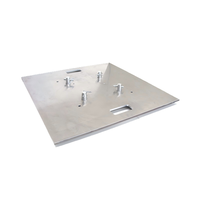 Placa Base Cuadrada de Aleación de Aluminio 6081-T6 con Certificación TUV para Soporte de Escenario y Base de Plataforma