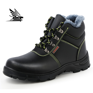 Anti-statico Anti-olio di alta forma invernale alla moda scarpe di sicurezza ribelli stivali da lavoro per gli uomini - Product Image 1