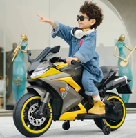 Motocicleta Eléctrica de Batería Más Vendida para Niños de 2 a 12 Años, Material Plástico, 2 Ruedas, Montable
