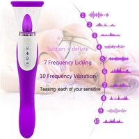 Zungen dildo vibrator Heiz nippel vibrator, Oral lecken Klitoris saugen Vibrator für Frau