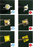 Module de puce LED SMD RGBW haute densité 3535 4 Watt avec lentille zoom pour éclairage paysager et éclairage de scène (dimmable)