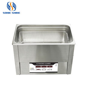 อุปกรณ์ทำความสะอาดอัลตร้าโซนิคไฟฟ้า SN-100X 30L สแตนเลสสำหรับชิ้นส่วนโลหะต่างๆแว่นตานาฬิกาเครื่องมือเครื่องประดับ - Product Image 4