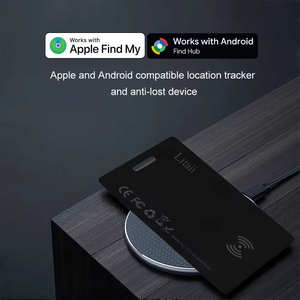 Appareil anti-perte certifié MFi HB12, certifié Google, suivi portefeuille mince de 1.7mm, positionnement global pour <span class=keywords><strong>Apple</strong></span> et Google Find My - Product Image 2