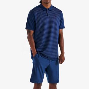 Camisa de golf elástica de cuatro direcciones de alta calidad de lujo OEM para hombre, ropa de golf personalizada con logotipo impreso personalizado - Product Image 2