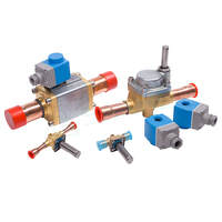 Vanne solénoïde électrique 220 volts, pièce de réfrigération, vannes à commande solénoïde