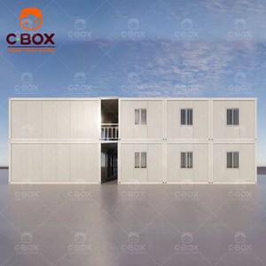 Cbox Maison Conteneur Mobile Préfabriquée Modulaire Démontable à Assemblage Rapide en Structure Acier pour Hôtels, Bureaux, Complexes et Maisons de Vacances - Product Image 1