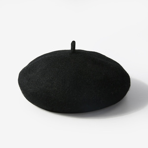 Chapeau béret en laine pour enfants, vente en gros, 100% - Product Image 3