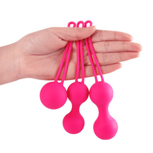 Boules vaginales intelligentes en silicone pour femmes, simulateur <span class=keywords><strong>de</strong></span> Kegel <span class=keywords><strong>Geisha</strong></span>, boules <span class=keywords><strong>de</strong></span> Ben Wa chinoises pour resserrement vaginal - Product Image 2