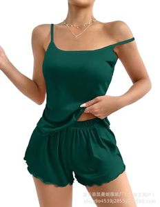 Conjunto <span class=keywords><strong>de</strong></span> <span class=keywords><strong>Pijamas</strong></span> para <span class=keywords><strong>Mujer</strong></span> al por Mayor, 2 Piezas, Estampado Lindo, Ropa <span class=keywords><strong>de</strong></span> Dormir, Camiseta y Pantalones Cortos, Tallas S-XXL, Tallas Grandes Disponibles, Múltiples Estampados - Product Image 2