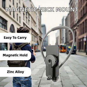 Supporto Magnetico per Telefono da Collo con Rotazione a 360° e Forte Aspirazione Magnetica per Vlogging POV, Streaming Live e Action Camera - Product Image 3
