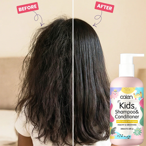Oalen-cuidado del cabello 100% Natural <span class=keywords><strong>para</strong></span> bebés, <span class=keywords><strong>rizos</strong></span>, champú y acondicionador <span class=keywords><strong>para</strong></span> niños, venta al por mayor - Product Image 3