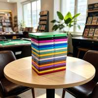 Protecteur de carte personnalisé OEM résistant aux UV, boîte magnétique pour cartes P/S/A