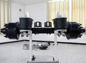 Chất lượng cao Đức không khí hệ thống treo độc lập hệ thống điều kiện Mới Thép Nâng trục cho Trailer bán các bộ phận trên bán - Product Image 3