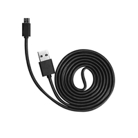 Câble de charge et de données Micro USB 2A pour Samsung Android, noir et blanc, accessoires pour téléphone portable, tressé, compatible avec les ordinateurs