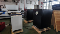 Machine de découpe laser industrielle de haute précision, inverseur de fréquence variable AC, certifiée CE, refroidissement par eau, composants Hiwin