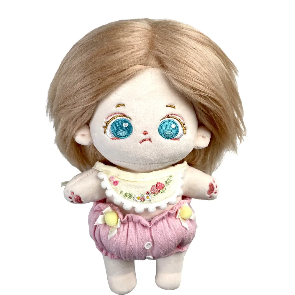 New Fashion Lovely Stand Up Custom Small Plush Dolls Custom coreano Star Doll Kpop Plush Idol Doll
