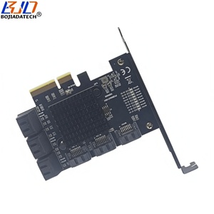 Tarjeta de Expansión <span class=keywords><strong>PCI</strong></span> Express <span class=keywords><strong>PCIe</strong></span> 4X <span class=keywords><strong>PCI</strong></span>-E X4 a 9 * SATA 3.0 de 7 Pines, 6Gbps para Disco Duro HDD, Gran Venta 2026 - Product Image 3