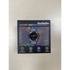 สมาร์ทวอทช์ Definite รุ่น D45K สำหรับผู้ชาย หน้าจอ AMOLED 1.32 นิ้ว รองรับการโทรผ่านบลูทูธ วัดอัตราการเต้นของหัวใจ วัดค่า SpO2 ตัวเรือนโลหะ - Product Image 1