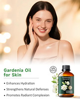 100% minyak esensial Gardenia murni minyak Gardenia alami untuk Diffuser kamar tidur, penguat cucian & parfum wanita