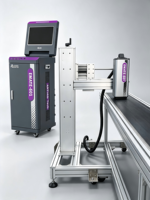 Système de pagination automatique pour machine d'impression jet d'encre UV PIJ pour la codification des lignes de production de sacs en plastique et de boîtes d'emballage