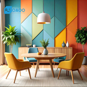 Panel Acústico de Fibra de Poliéster de Alta Densidad para Insonorización de Paredes, Estudio en Casa, Oficina, Sala de Grabación, Absorbente de Ruido Decorativo - Product Image 6