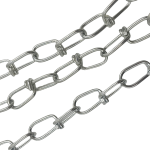 נירוסטה או מגולוון לנו שרשרת מסחרית כפולה לולאה כפולה g30 רשתות מסחריות - Product Image 3