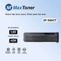 Cartouche de toner compatible MaxToner SF-560CT SF-560FT pour imprimante Sharp SF-S361N SF-S461N SF-S351R SF-S501D, toner haute capacité