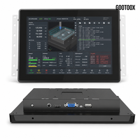 Monitor de Pantalla Táctil de 7/10.1/13.3/15.6/21.5 Pulgadas, Táctil Capacitivo Integrado, Negro, Panel de Control de Energía Renovable