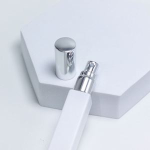 5ml 10ml 15ml square Glass Bottle Empty Perfume Essential Oils Bottle <b>Spray</b> Bottle Atomizer with Shiny Gold <b>Silver</b> Cap - Product Image 4