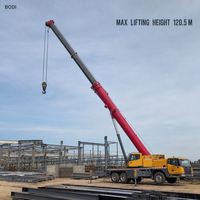 Grue sur camion NOMISANY d'occasion de 300 tonnes, modèle 2024, pour les entrepreneurs en EPC de parcs éoliens et les entrepreneurs en levage lourd
