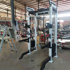 Vendita diretta in fabbrica Rack Multi-funzionale per palestre commerciali con Base Extra ampia e piedini stabilizzatori - Product Image 6