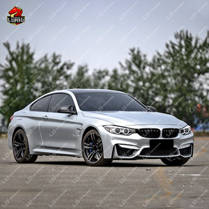 Kit de Carrocería Estilo <span class=keywords><strong>M4</strong></span> en Material PP para <span class=keywords><strong>BMW</strong></span> Serie 4 F32 F36, Parachoques Delantero Estilo M, Parachoques Trasero, Faldones Laterales, Rejilla, Kit de Carrocería F82 - Product Image 4