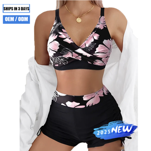 Offre Spéciale Floral Bikini <span class=keywords><strong>2</strong></span> <span class=keywords><strong>pièces</strong></span> ensemble sport soutien-gorge <span class=keywords><strong>maillot</strong></span> <span class=keywords><strong>de</strong></span> <span class=keywords><strong>bain</strong></span> femmes Sexy maillots <span class=keywords><strong>de</strong></span> <span class=keywords><strong>bain</strong></span> <span class=keywords><strong>pas</strong></span> <span class=keywords><strong>cher</strong></span> <span class=keywords><strong>maillot</strong></span> <span class=keywords><strong>de</strong></span> <span class=keywords><strong>bain</strong></span> avec col en v conception - Product Image 1